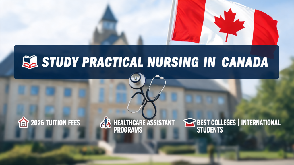 Study Practical Nursing in Canada: 2026 Tuition Fees, Healthcare Assistant Programs & Best Nursing Colleges for International Students Study Practical Nursing in Canada: 2026 Tuition Fees, Healthcare Assistant Programs & Best Nursing Colleges for International Students