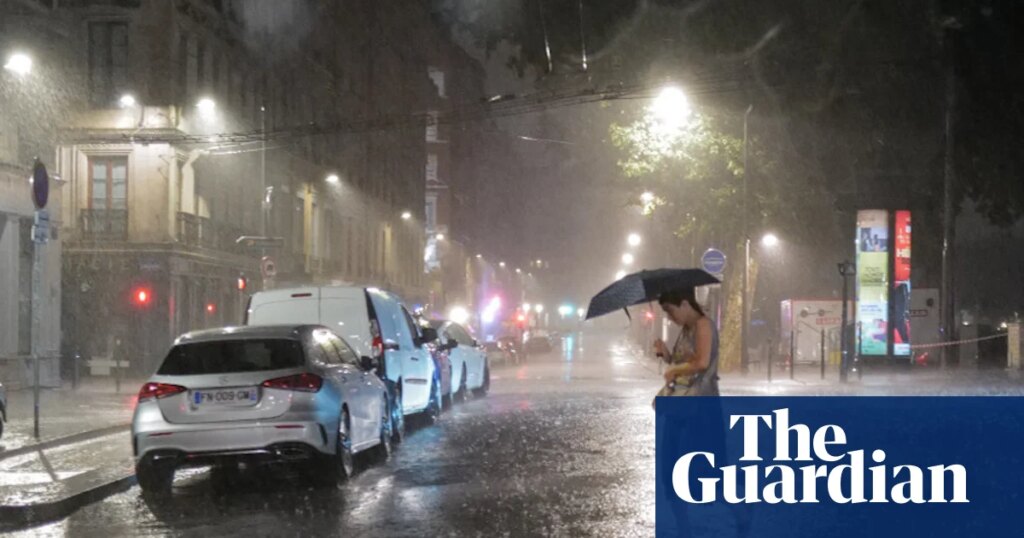 Weather tracker: Thunderstorms strike across Europe amid record heatwave | Europe weather